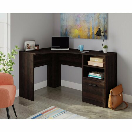 SAUDER Beginning Corner Desk Cc , Desk can be assembled with drawer on the left or right side 429625